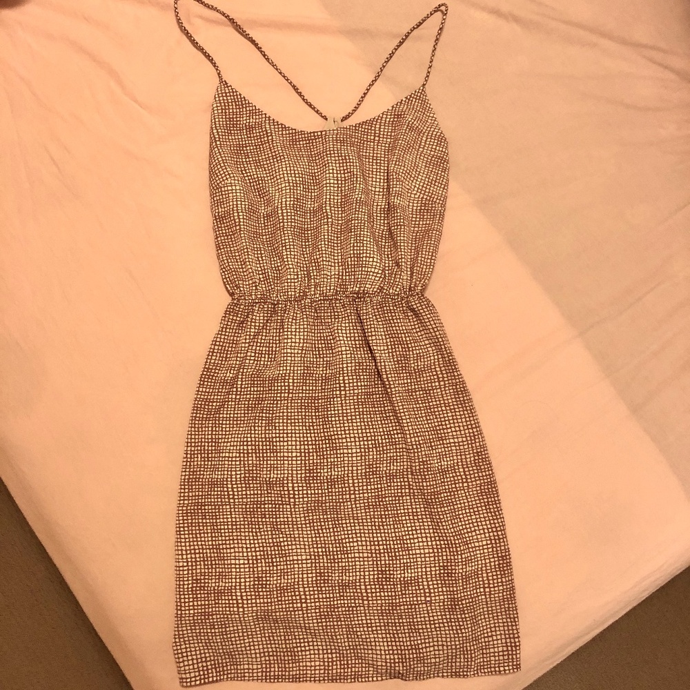 Pattern Grid Summer Dress - Picture 3 of 5